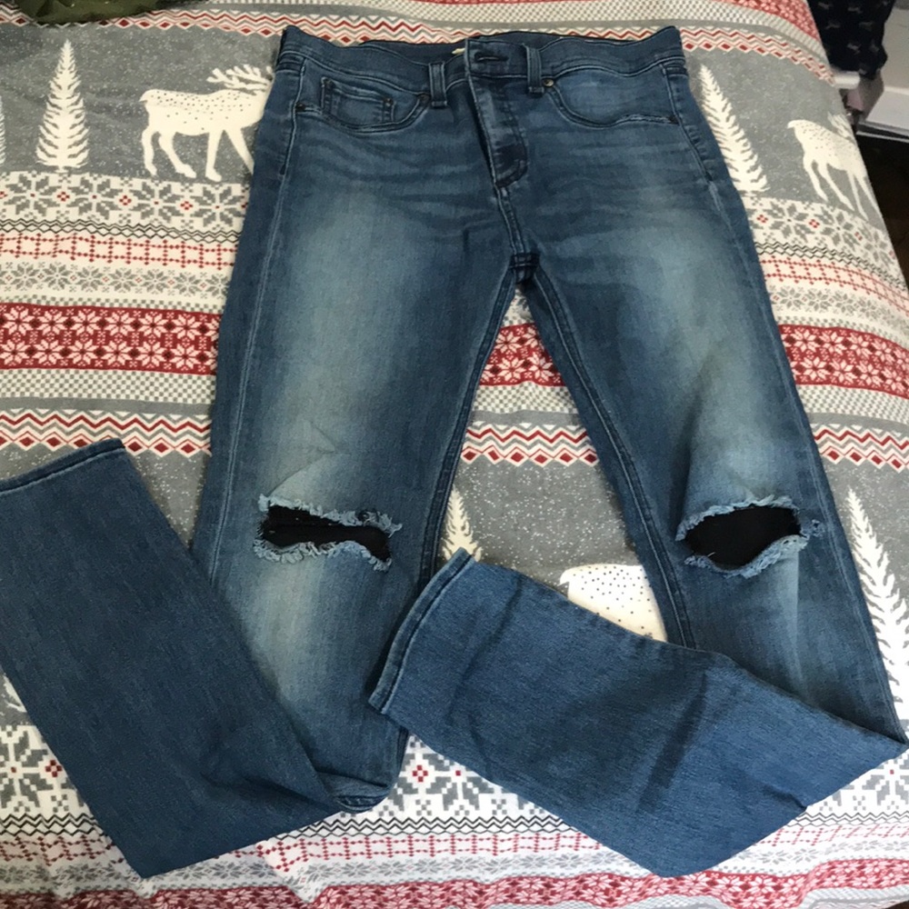 High Waisted Skinny Rag & Bone Leggings
